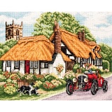 Купить недорого   Набор для вышивания Anchor "Village of Welford" 25*31см, MEZ Венгрия, PCE869  в интернет магазине Фэмили хоби