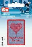 Термоаппликация эмблема "Handmade - Вышивка", Prym, 926046