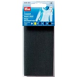 Ткань для заплаток термоклеевая 12*45см, 100% хлопок, серый, Prym, 929403