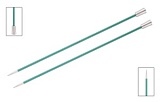 Спицы прямые "Zing" 8мм/35см, KnitPro, 47306