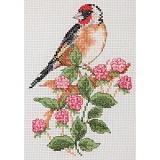 Купить недорого   Набор для вышивания Anchor "Goldfinch & Berries" /Щегол и ягоды/ 16*23см, MEZ Венгрия, AK141  в интернет магазине Фэмили хобби