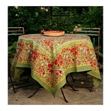 Скатерть "Garden green-rouge" 180*270см, Mas d'Ousvan, 29.45.270