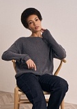 Купить недорого   Инструкция Mode at Rowan по вязанию свитера «Fakenham» из пряжи Alpaca Haze, MIP11 в интернет магазине Фэмили хоби