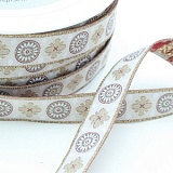 Купить недорого   Тесьма декоративная "Золотые украшения", ширина 16мм, Acufactum Ute Menze,  в интернет магазине Фэмили хоби