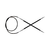 Спицы круговые "Karbonz" 2,25мм/80см, KnitPro, 41181