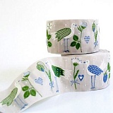 Купить недорого   Тесьма декоративная "Летние птицы", ширина 50мм, Acufactum Ute Menze,  в интернет магазине Фэмили хоби