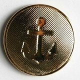 Пуговица, размер 15мм, пластик, Dill, 231212/15-30