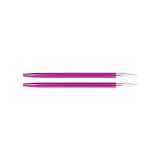 Спицы съемные укороченные "Zing" 5мм для длины тросика 20см, KnitPro, 47525