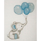 Купить недорого   Набор для вышивания Anchor "Sweet Balloons (Boy)" 20*16см, MEZ Венгрия, AK31  в интернет магазине Фэмили хоби