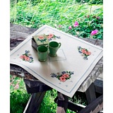 Купить недорого   Набор для вышивания Anchor: скатерть "Poppy Daisy & Bluebell Table", MEZ Венгрия, 9240000-03303  в интернет магазине Фэмили хоби