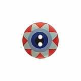 Пуговица, размер 15мм, пластик, Dill, 261404/15-30