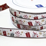 Купить недорого   Тесьма декоративная "Рождественские подарки", ширина 16мм, Acufactum Ute Menze,  в интернет магазине Фэмили хоби