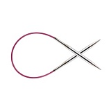 Спицы круговые укороченные "Nova" 4мм/25см, латунь с гальваническим покрытием, KnitPro, 10979