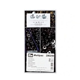 Кнопки "Спорт & Кэмпинг", диаметр 15мм, латунь, черный, 100шт в упаковке, Prym, 390240